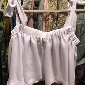 NWT poppy crop top